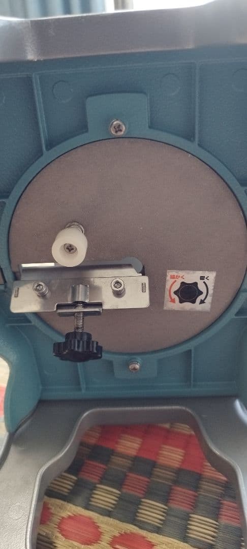 手動かき氷機 青 レトロデザイン