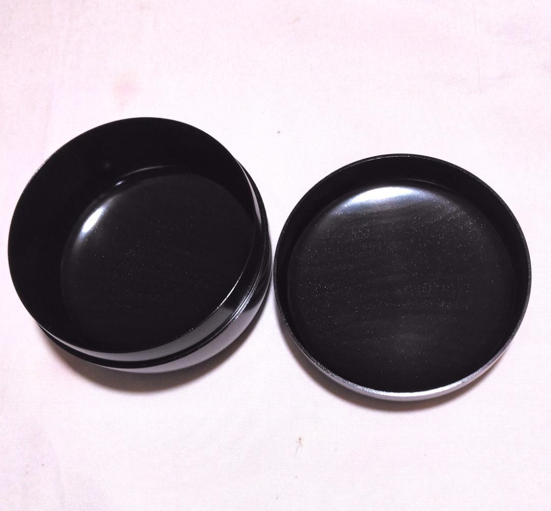 茶道具　木工芸無形文化財保持者　人間国宝　川北良造作　紫檀平棗　超美品！！