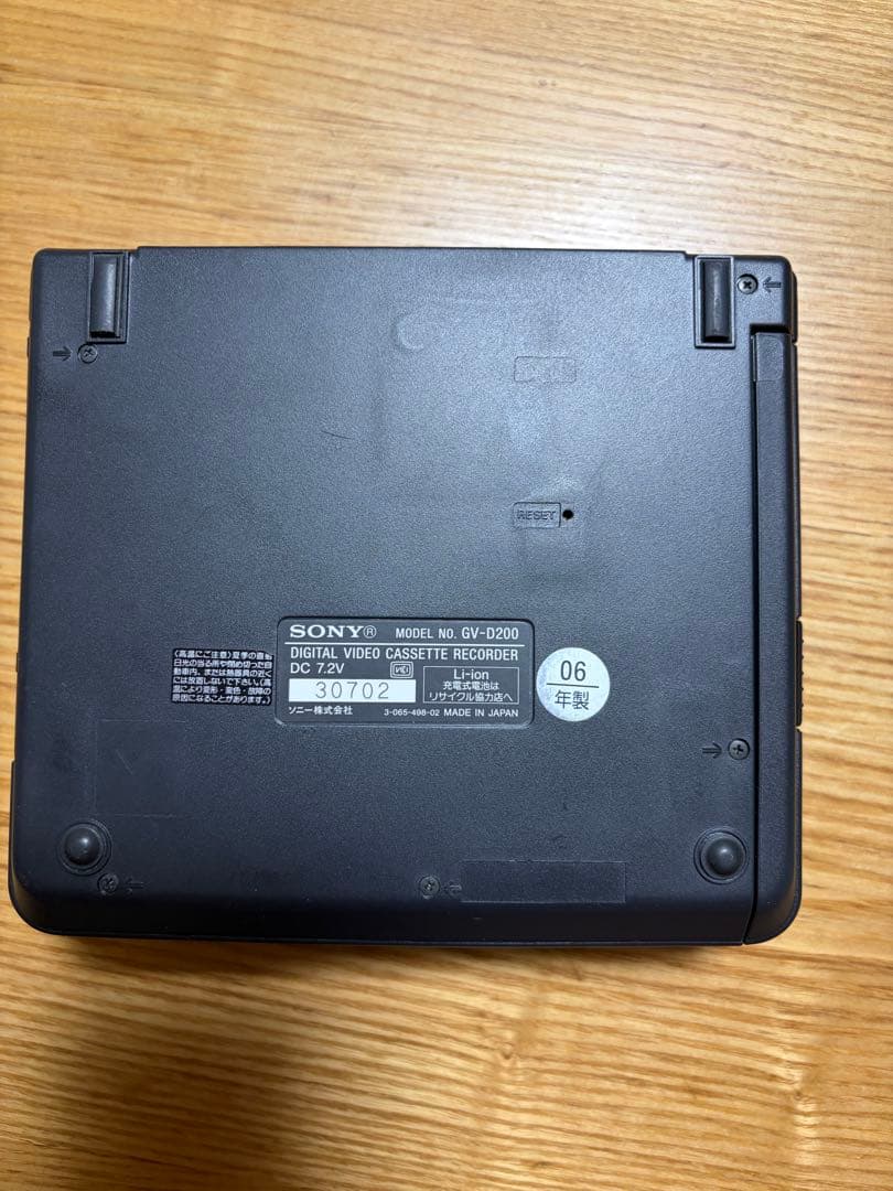 SONY GV-200 デジタルビデオカセットレコーダー