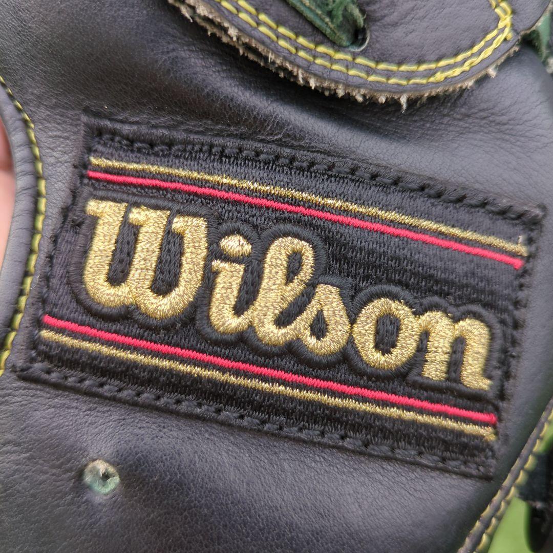 ウィルソン　軟式　ファーストミット　小指２本　日本製