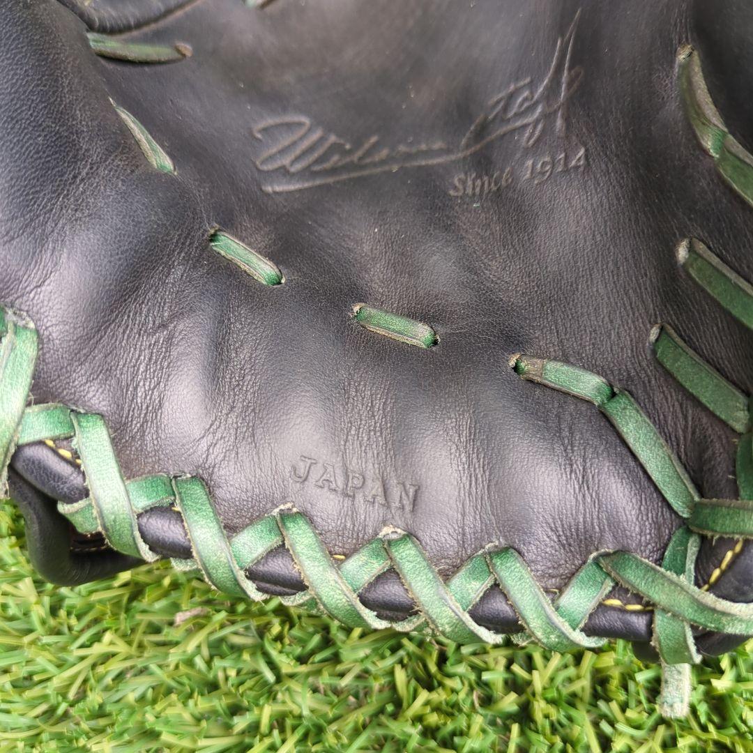 ウィルソン　軟式　ファーストミット　小指２本　日本製