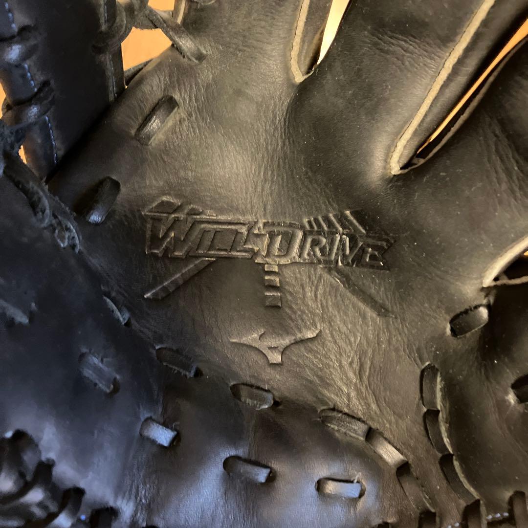 【美品】MIZUNO WILL DRIVE ミズノ ウィルドライブ グローブ 黒