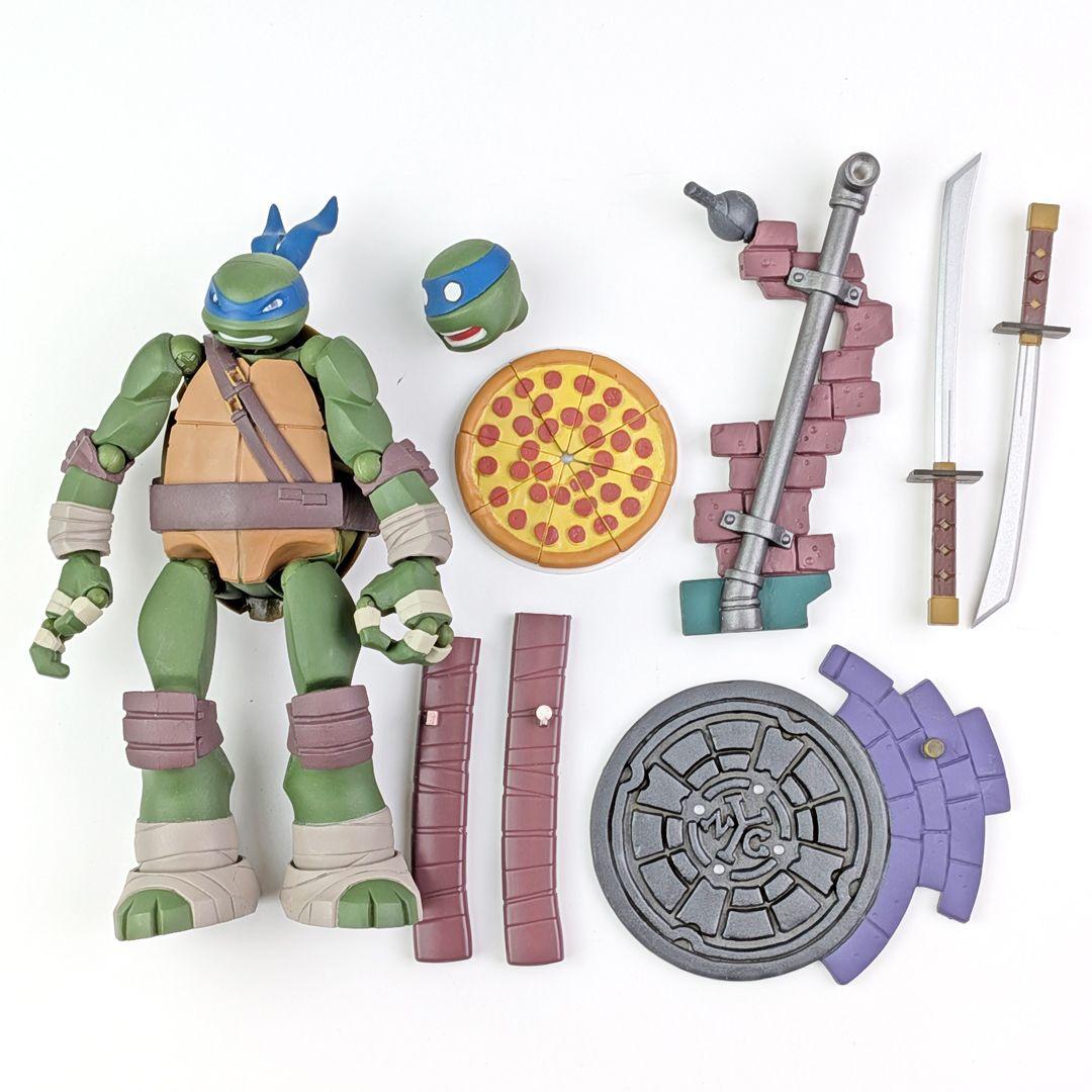 TMNT ミュータント ニンジャ タートルズ 4体セット リボルテック