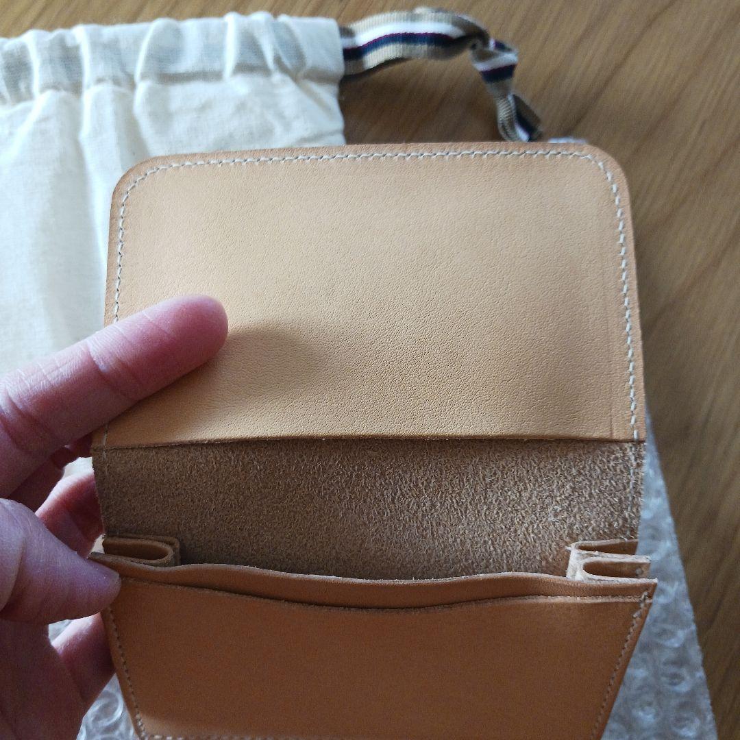 新品　山口一郎コラボIL BISONTE レザー名刺入れ