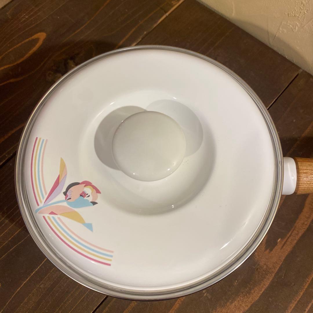 シャディ　ホーローセット　カレンピーコック　レトロ