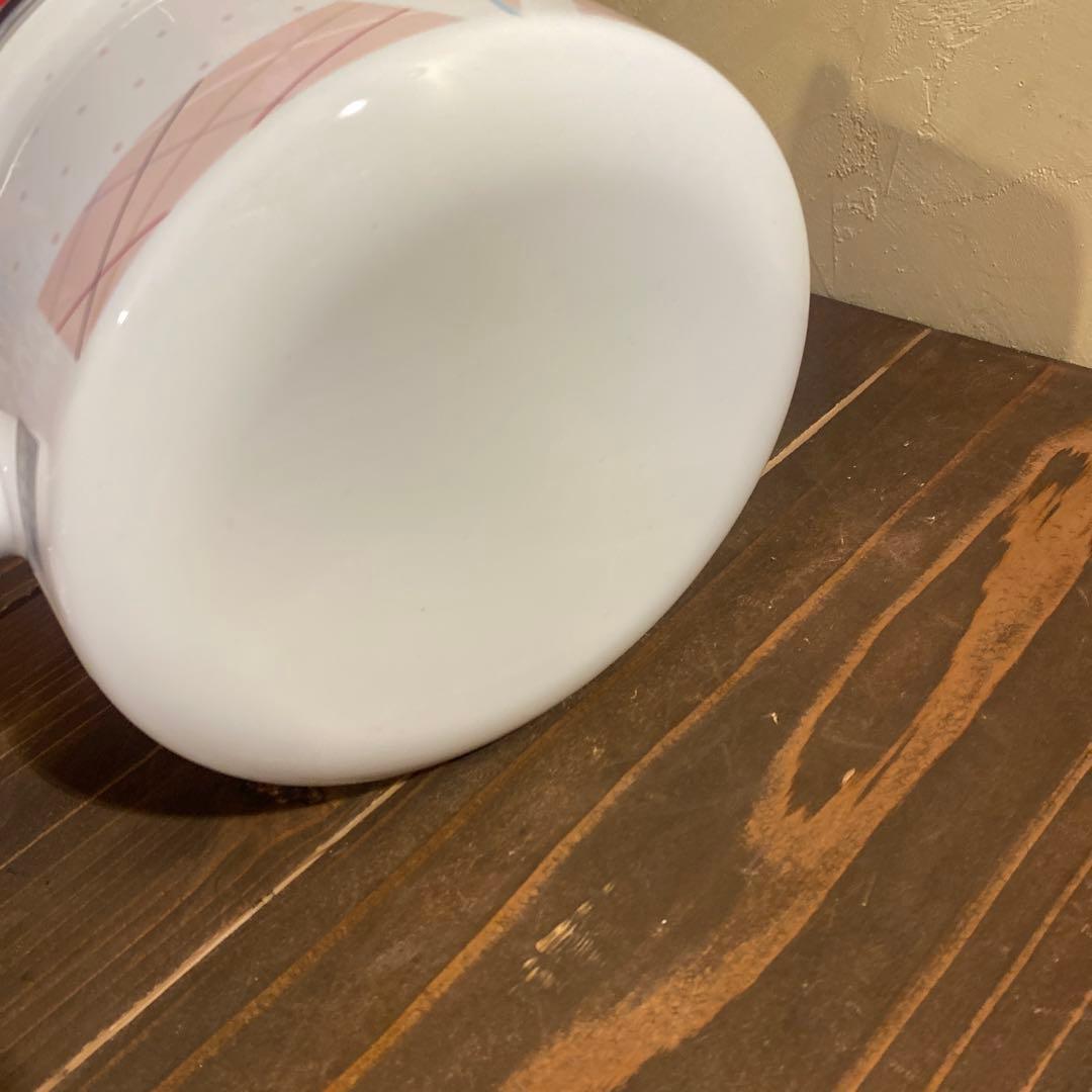 シャディ　ホーローセット　カレンピーコック　レトロ