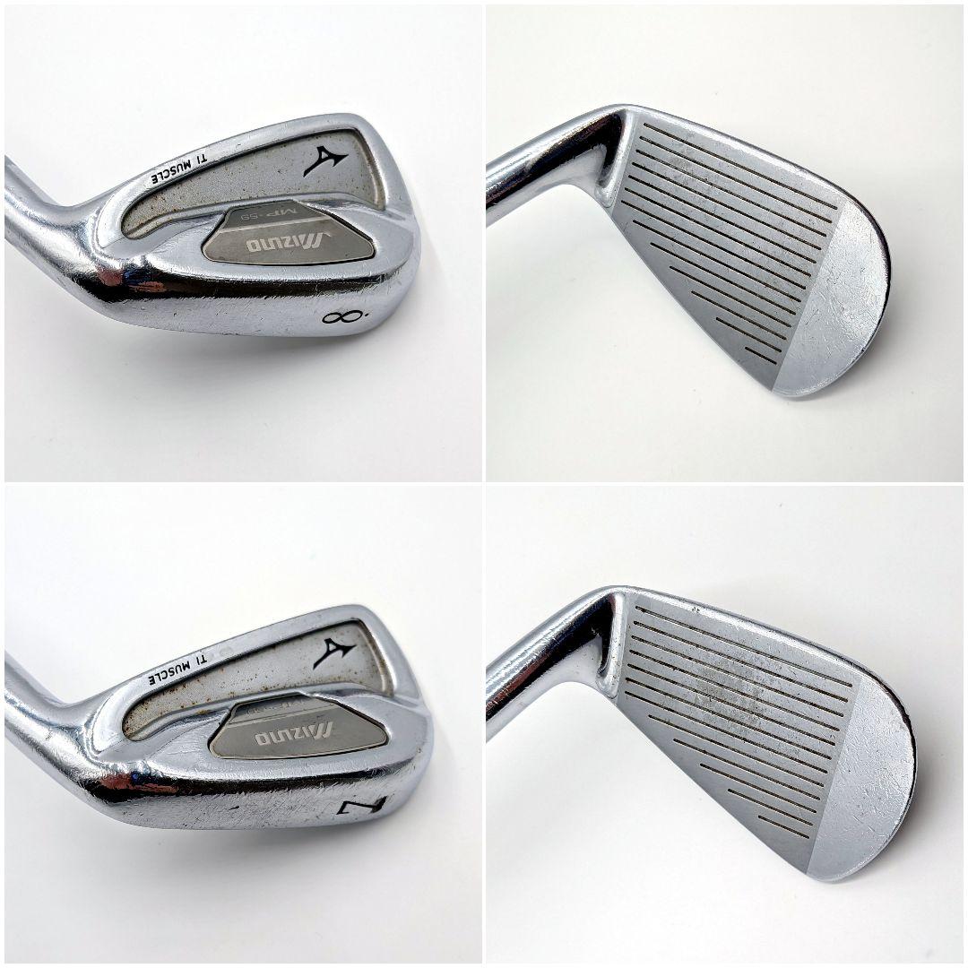 MIZUNO MP-59 アイアンセット 6本 TI MUSCLE GRAIN