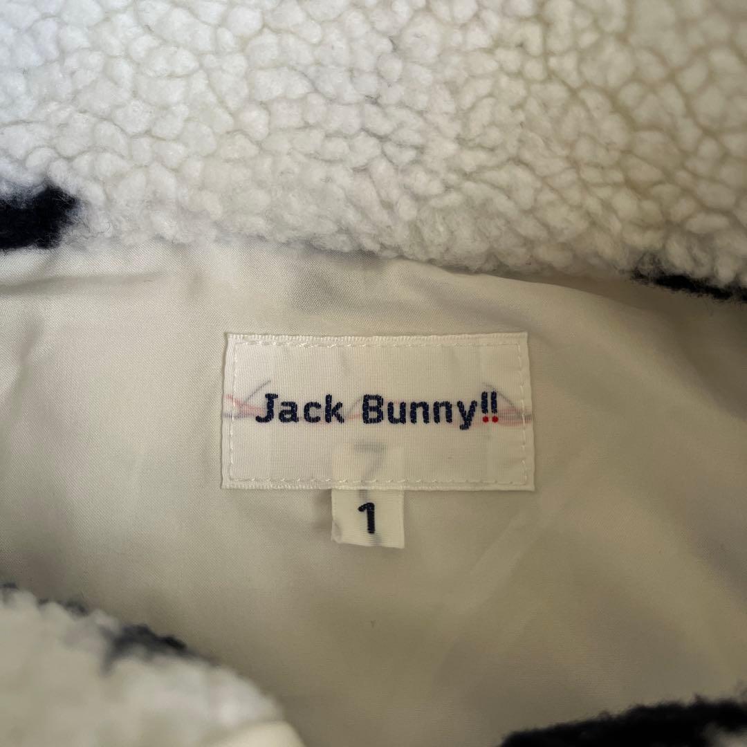 ジャックバニー ドラえもん 星柄 ボア フリース ブルゾン サイズ1