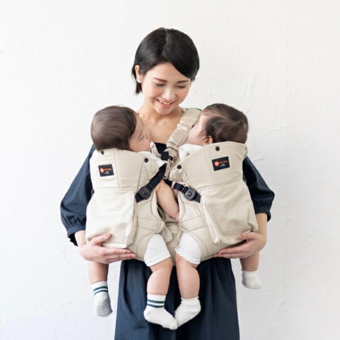 【未使用品】ナップナップ napnap 抱っこ紐 ふたご用　やすふぁーむさま専用