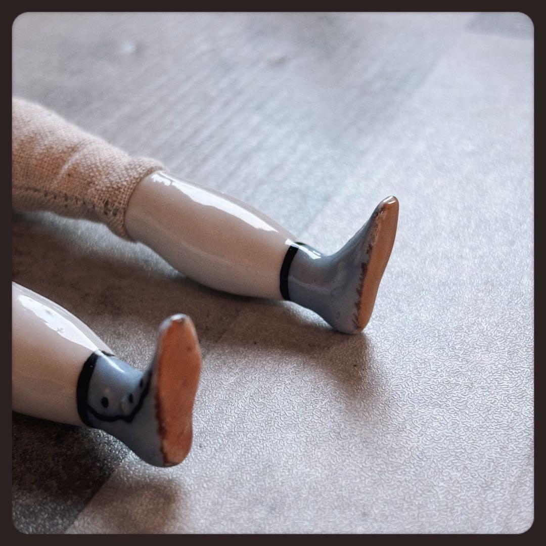 アンティーク チャイナヘッドドール　ビスクドール クラシカルスタイル