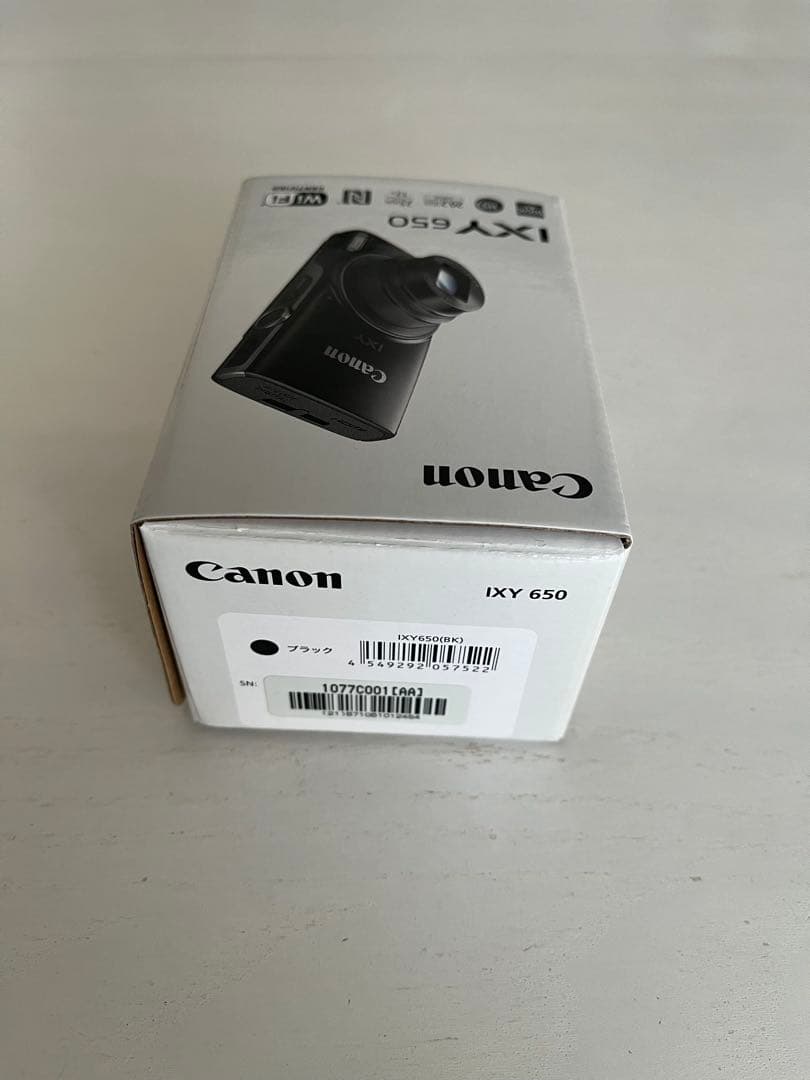 Canon IXY 650 ブラック　コンパクトデジタルカメラ