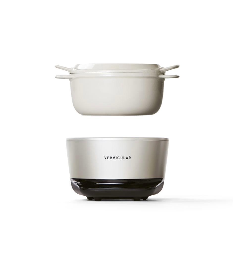 VERMICULAR ライスポット　5号炊き　シーソルトホワイト 日本製