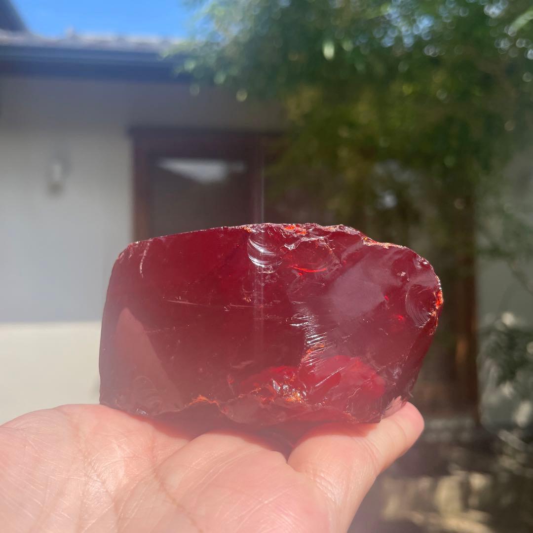 お値下げ　アンダラクリスタル　シエラネバダ産　希少レッド　367g