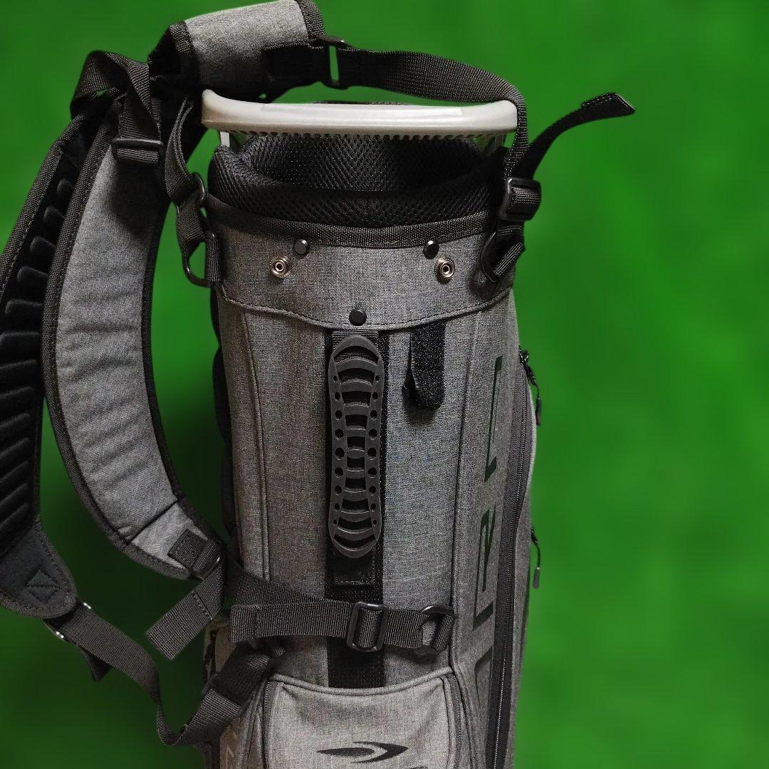 美品　TIGORA スタンド式 グレー キャディバッグint