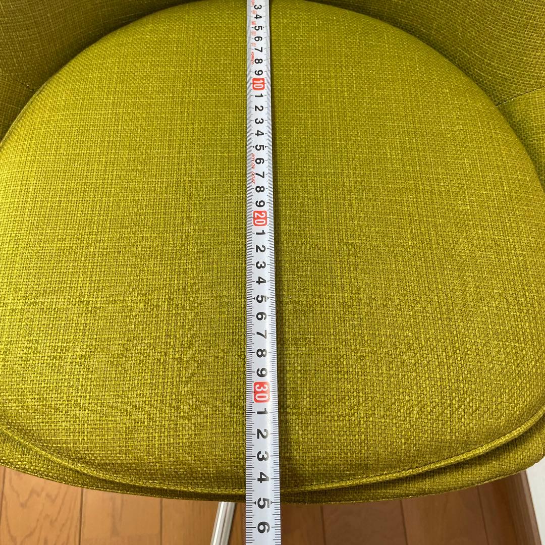 緑 黄緑 チェア 椅子 キャニスター 家具