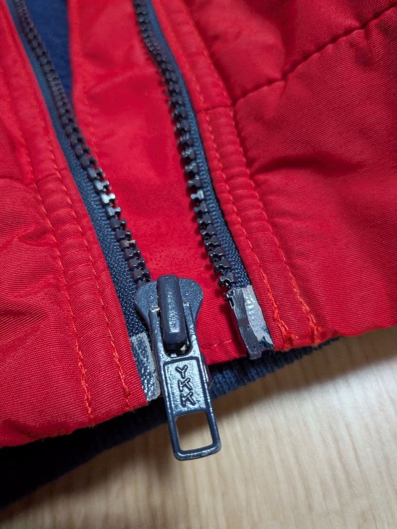 ぬ*こ様 パタゴニア　シェルドシンチラジャケット　80s USA製　レッド