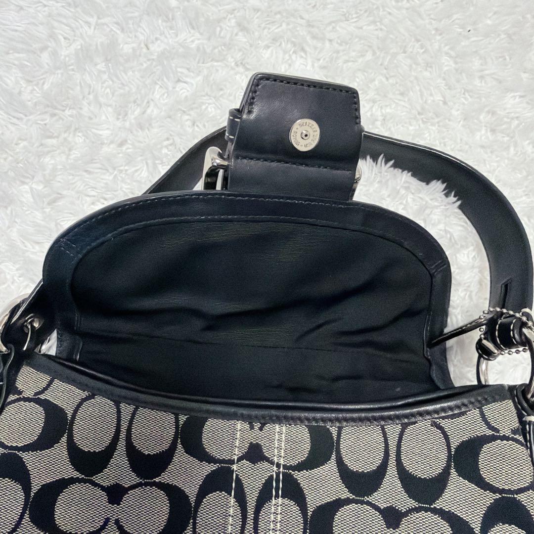 美品 COACH ソーホーワンショルダー シグネチャー 10269 y2k