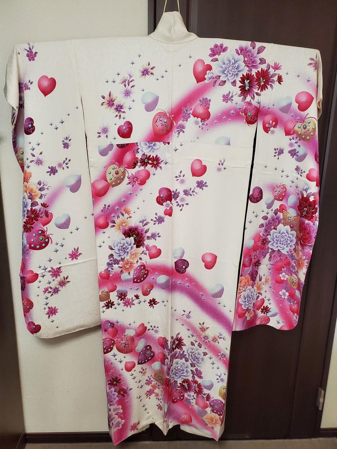 着物 正絹 振袖