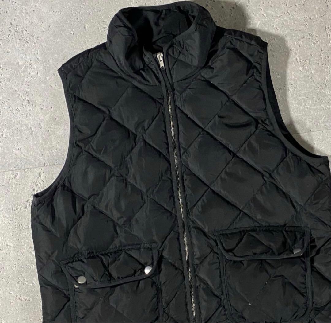 WOOL RICH ウールリッチ ダウンベスト 無地 ノームコア Y2K 黒