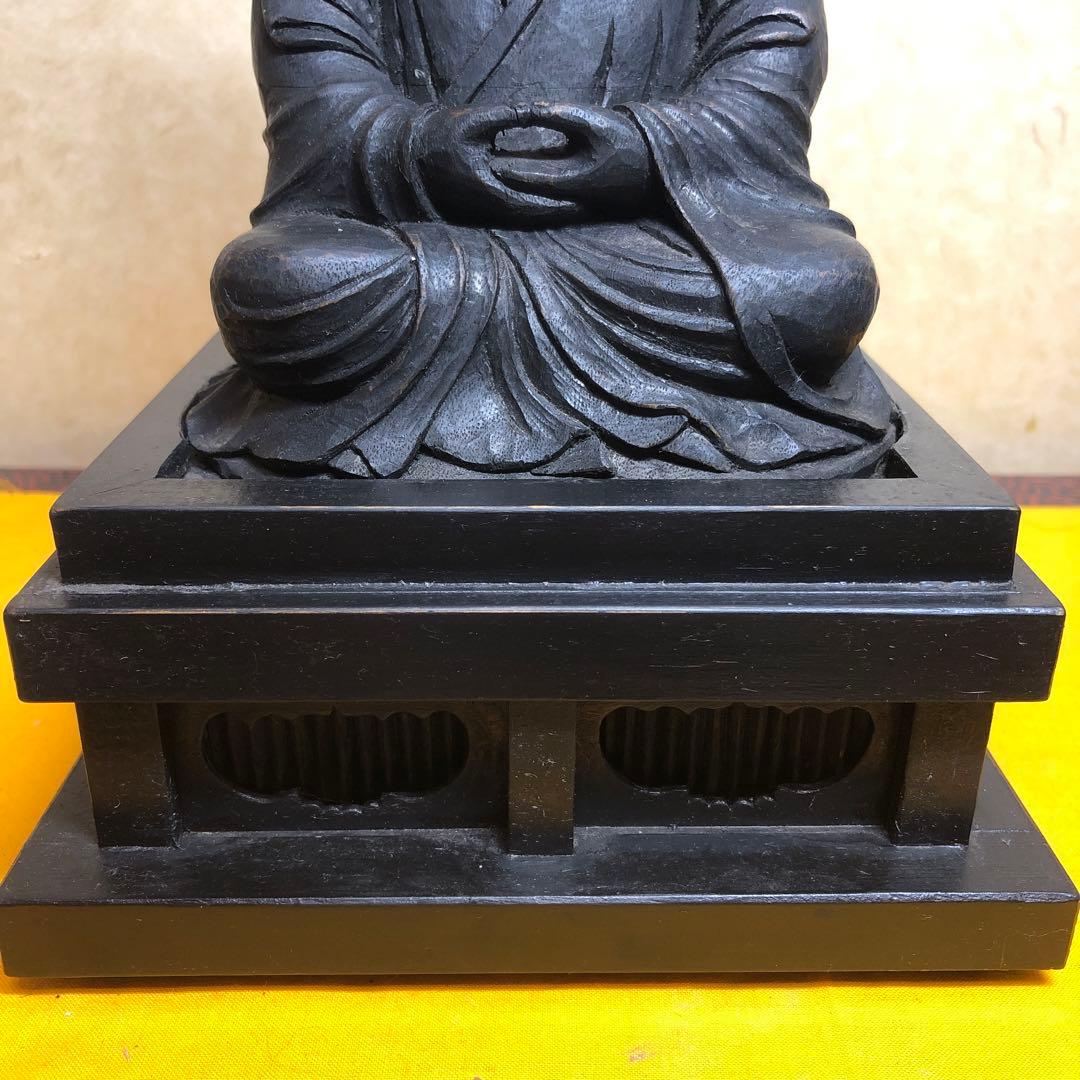 木彫り木造武田元光像？