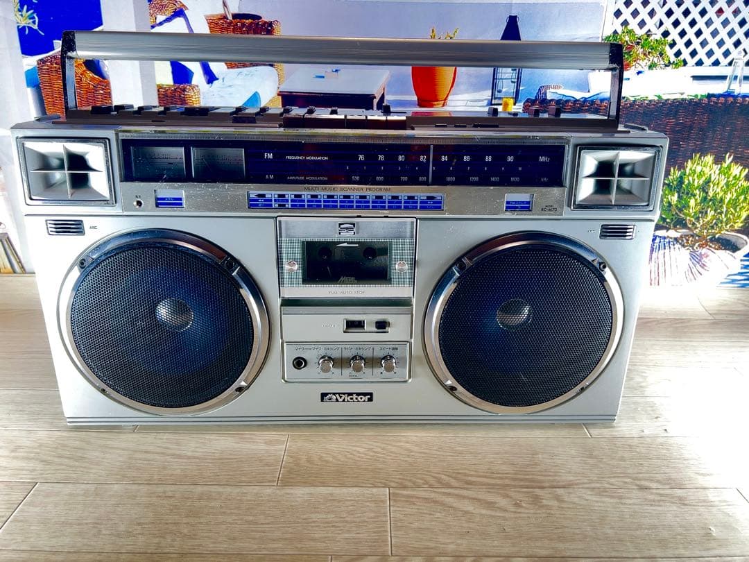 希少Victor ビクターRC-M70 ラジカセ動作品メンテナンス済み美品