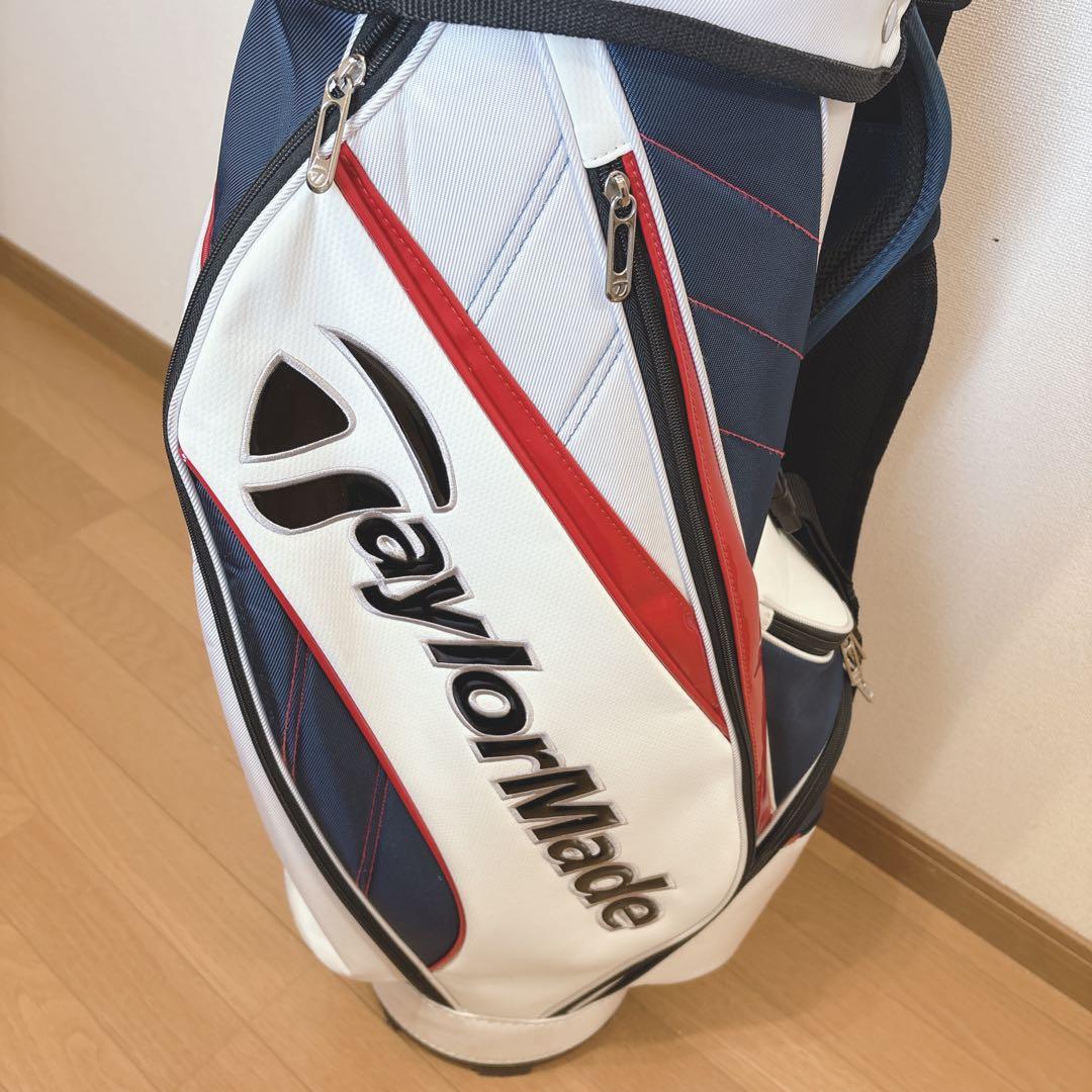 K447 美品！TaylorMade トゥルーライトキャディバッグ