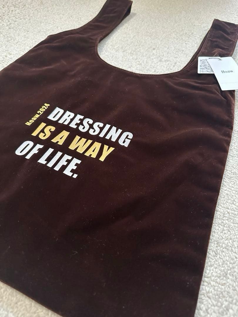 【タグ付き未使用】ウィムガゼット【Hoaw.】ショッパーバッグ