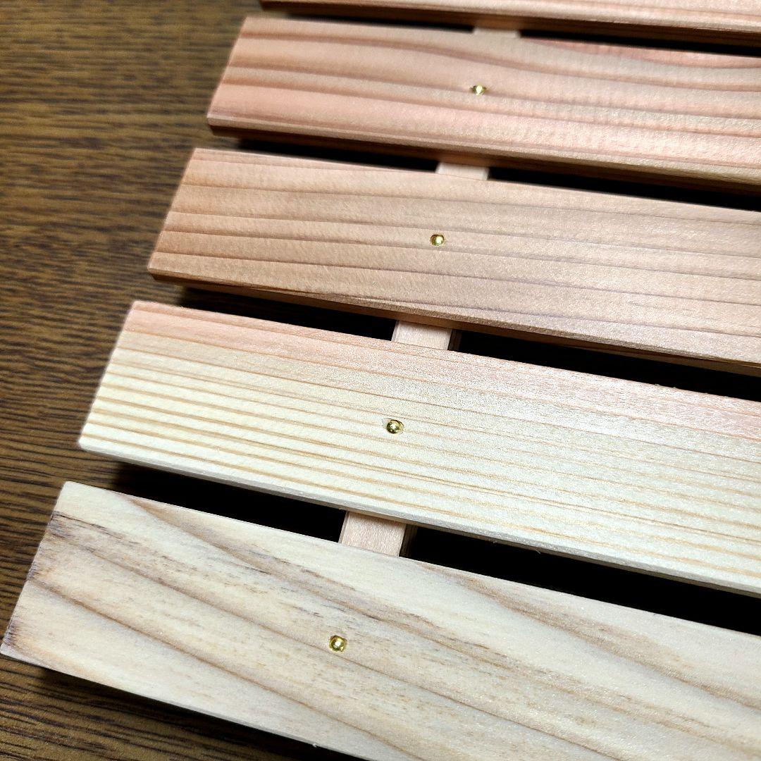 No1931【保冷剤付き】 寿司ネタケース ネタ箱　目皿・アクリル蓋付【手作り】