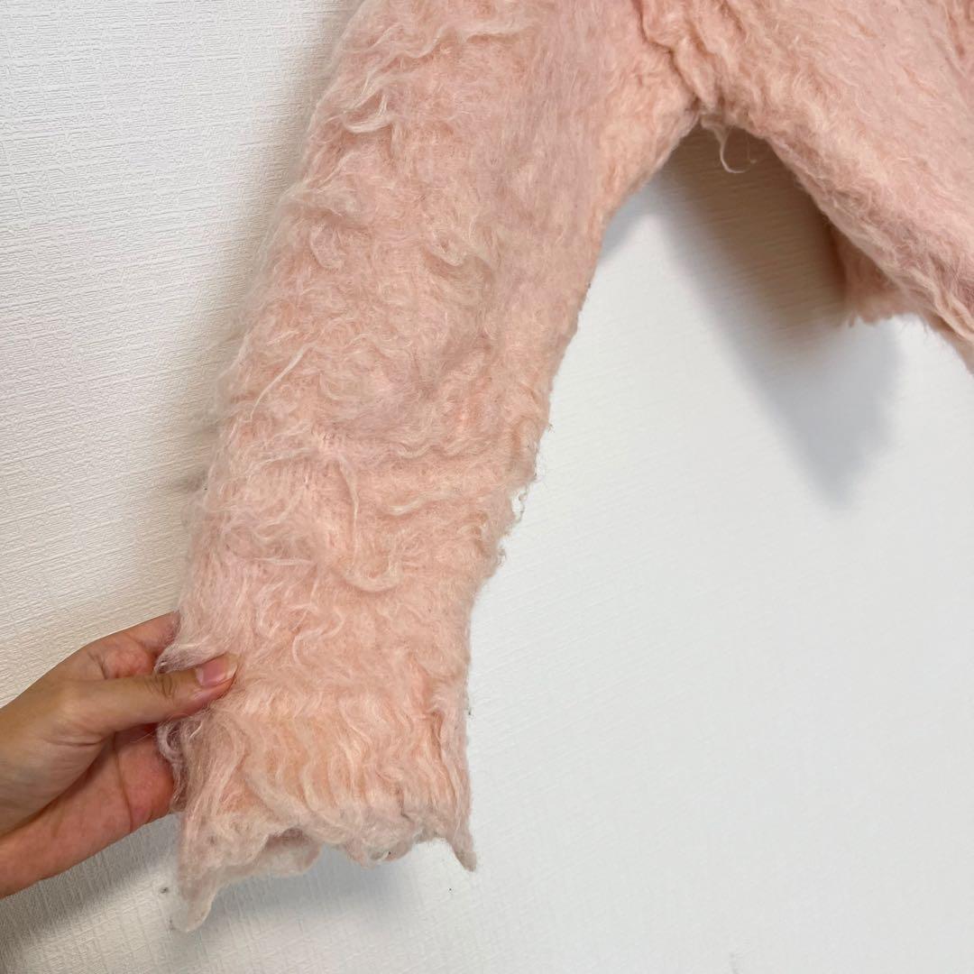 完売品♡定価3万 CLANE クラネ シャギーショートニットカーディガン 【M】