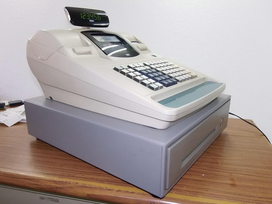 店名等設定無料東芝テック MA-660-20 レジスター 20部門 250505