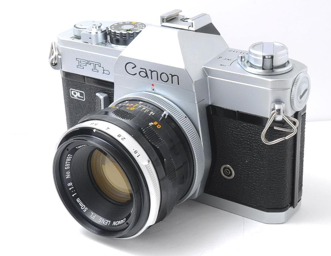 Canon FTb シルバー + FL50mm F1.8 動作品 キャノン
