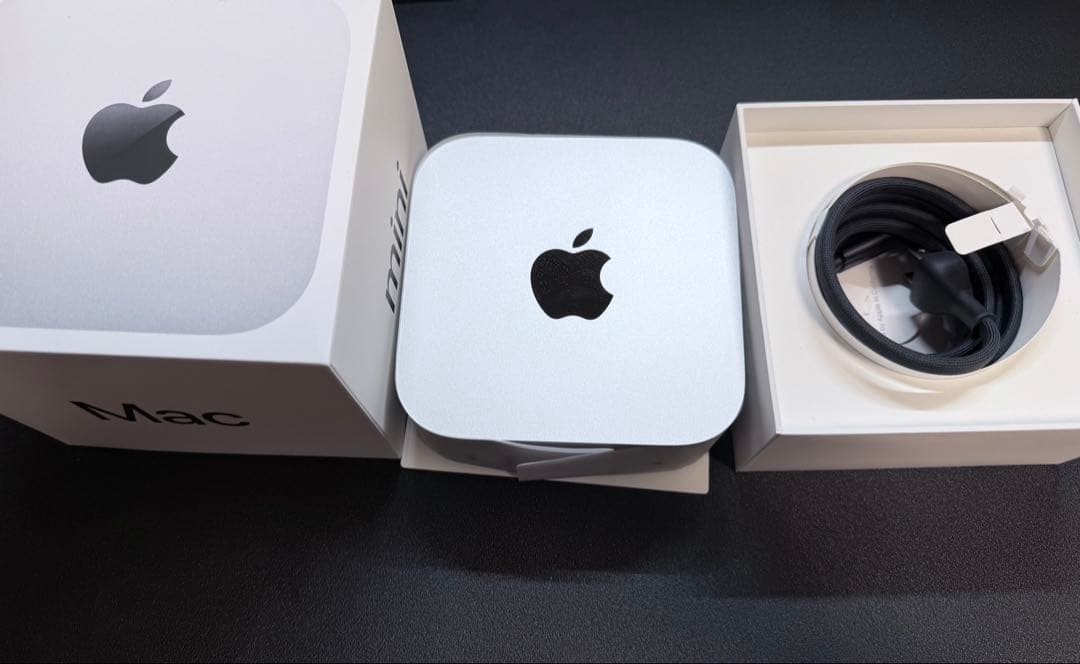 Macデスクトップ Macmini M4 Pro 24GB 512GB