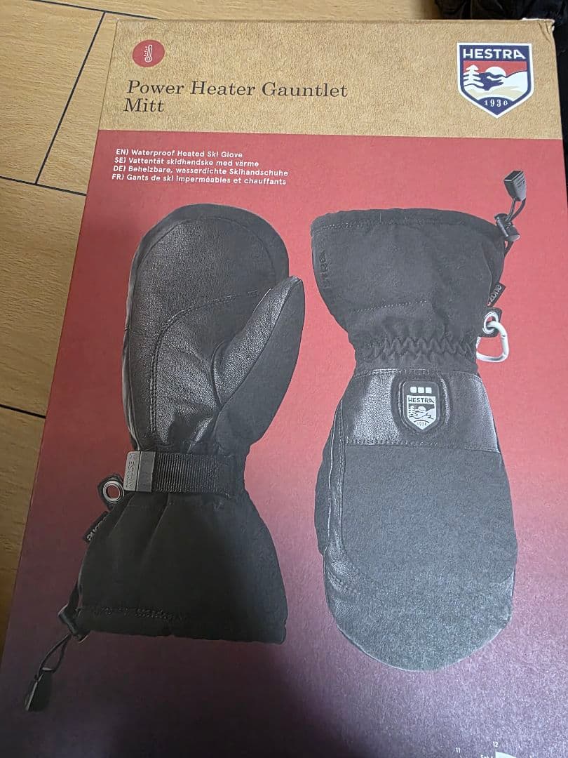 新品未使用　HESTRA3002701 HEATER GAUNTLET MITT