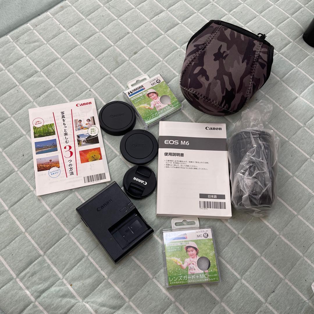 Canon EOS M6 ミラーレスカメラ ダブルズームキット