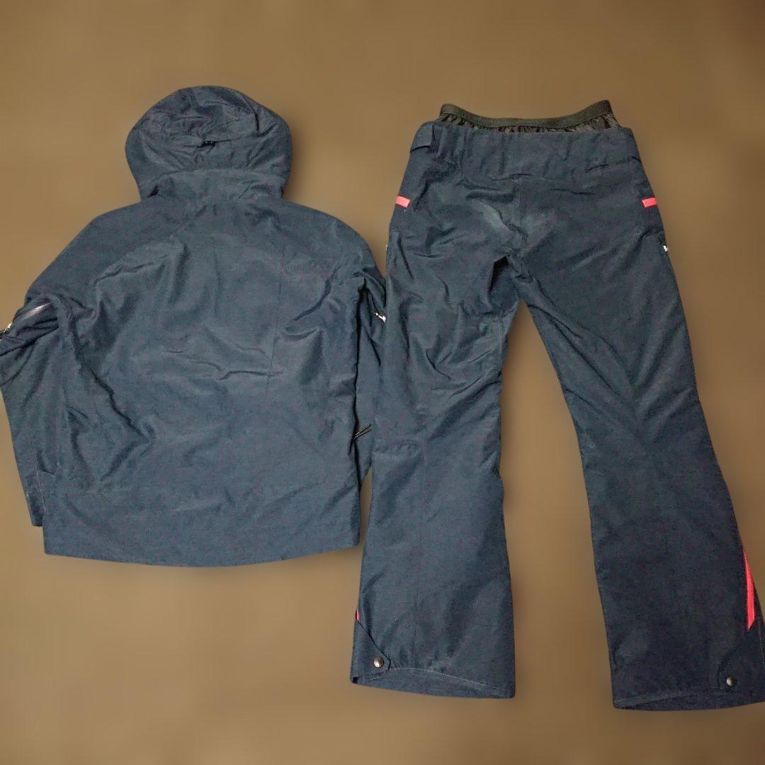 送料無料【PHENIX】ネイビースキーウェア上下まとめ M/L