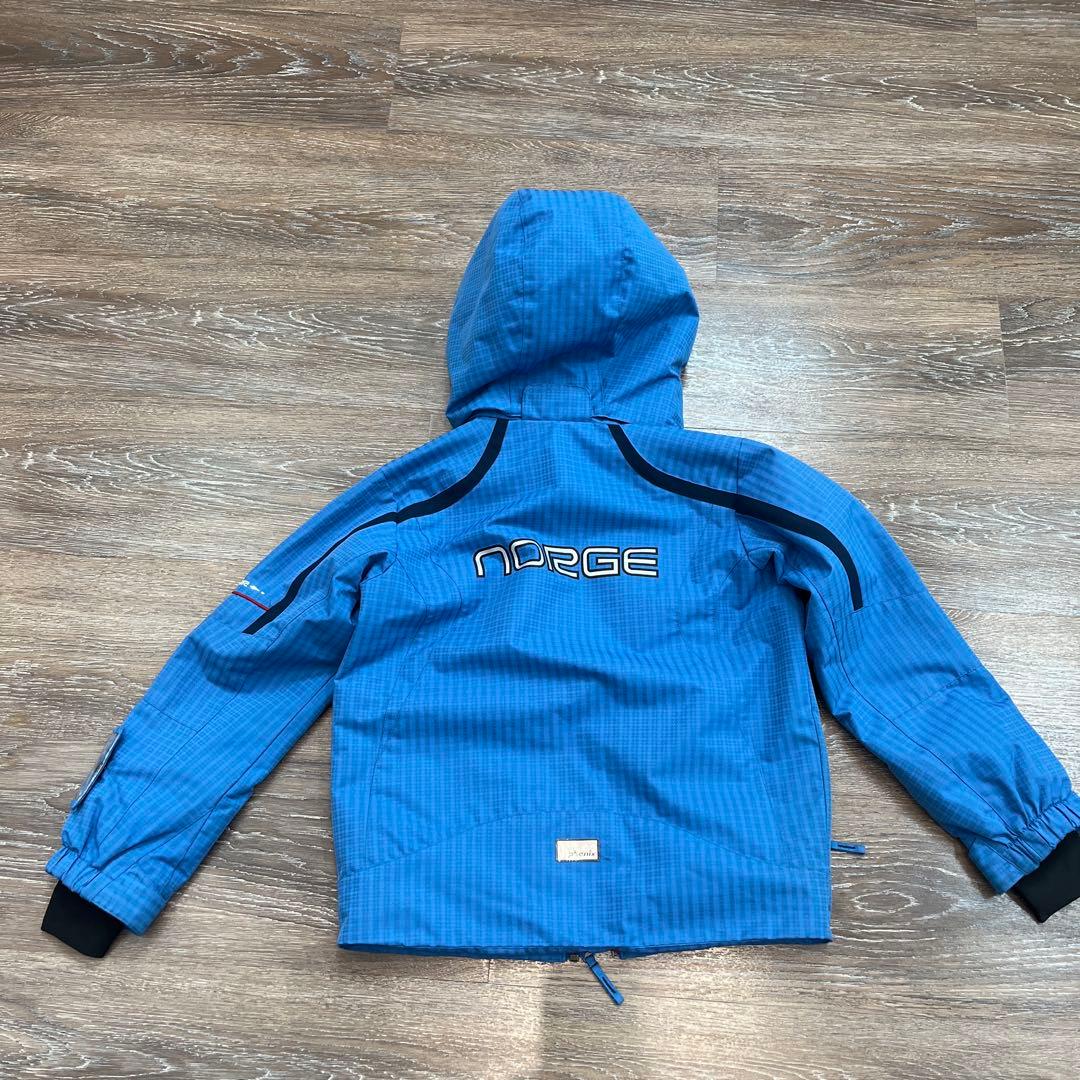 フェニックス 130 男の子　スキーウェア　青　ブルー　セットアップ