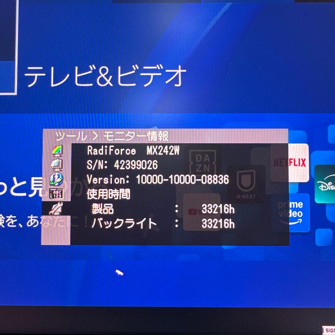 EIZO カラー液晶モニター RadiForce MX242W