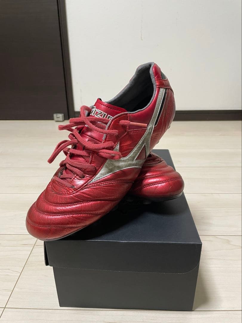 Mizuno Morelia 40th Anniversary レッド スパイク