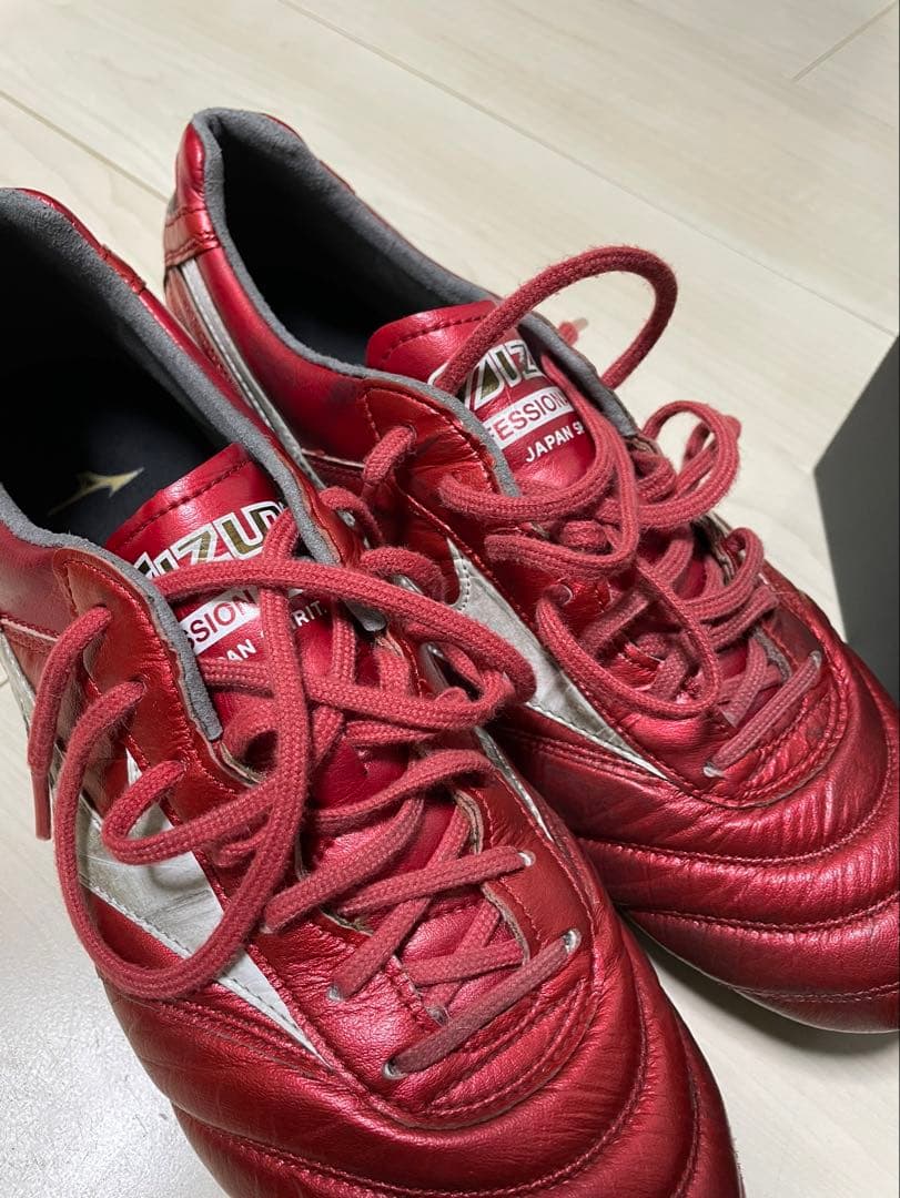 Mizuno Morelia 40th Anniversary レッド スパイク