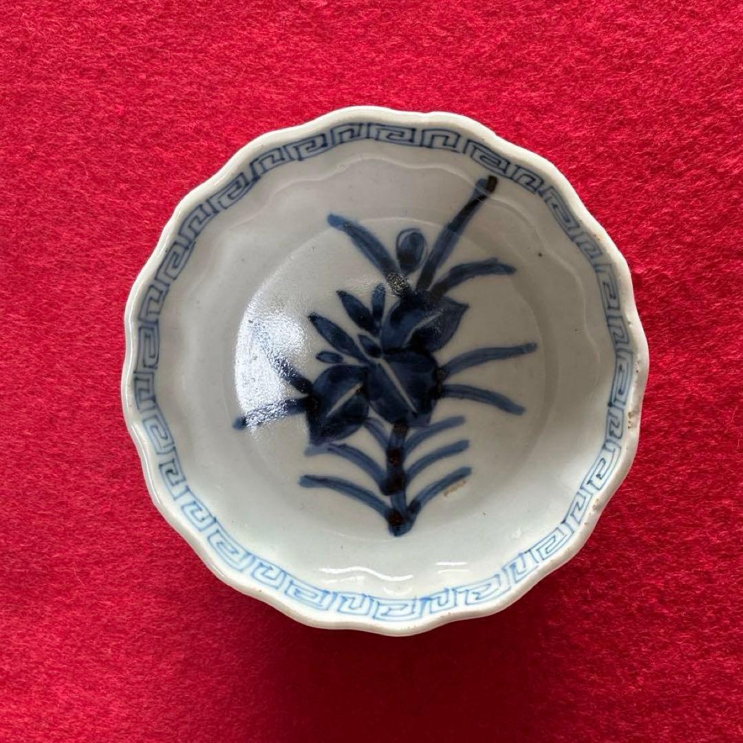 古伊万里　染付　小皿　5枚組 江戸時代