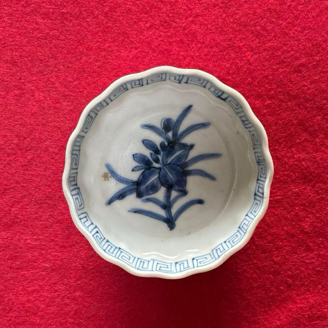 古伊万里　染付　小皿　5枚組 江戸時代