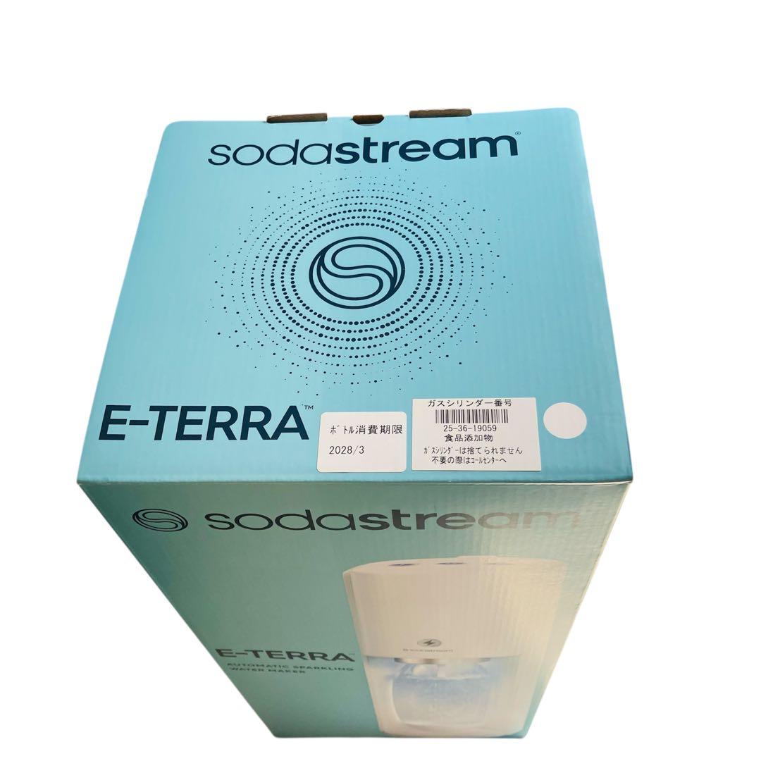 ソーダストリーム E-TERRA （E-テラ）スターターキット ホワイト