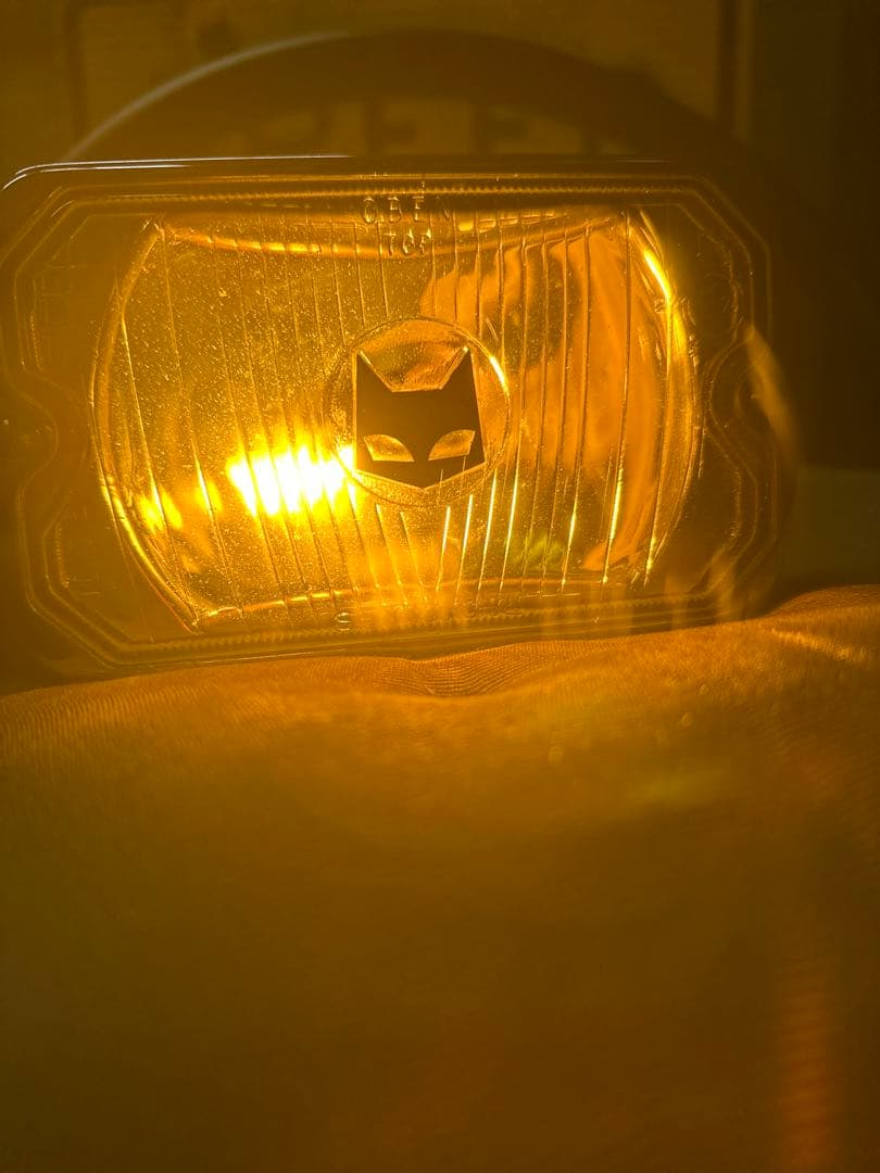 マーシャル　SEV MARCHAL ７５９角型フォグ　バルブ新品交換済　当時物