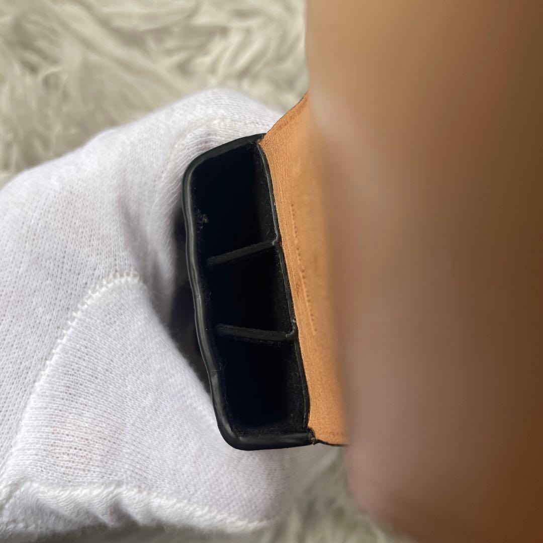 【極美品】ガンゾ ペンケース マエストロ 3本差し ペンケース