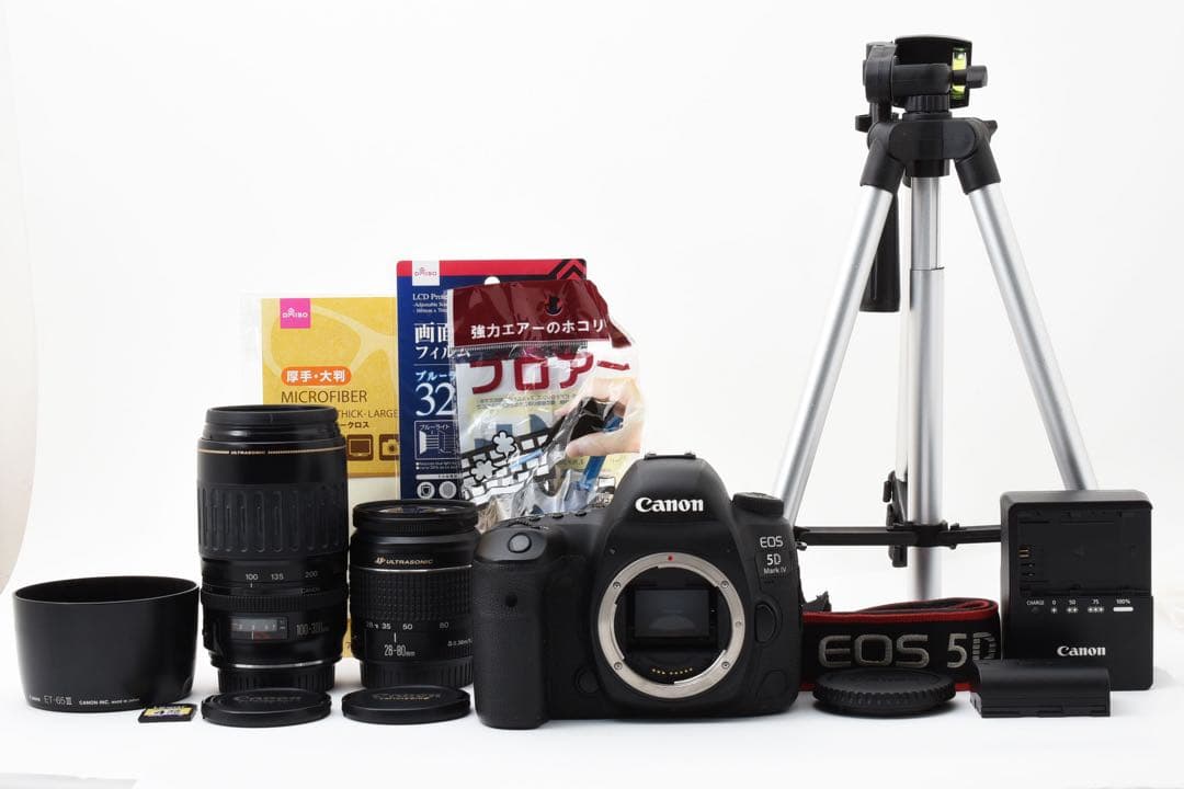フルサイズ/Canon EOS 5D Mark IV標準&望遠ダブルレンズセット