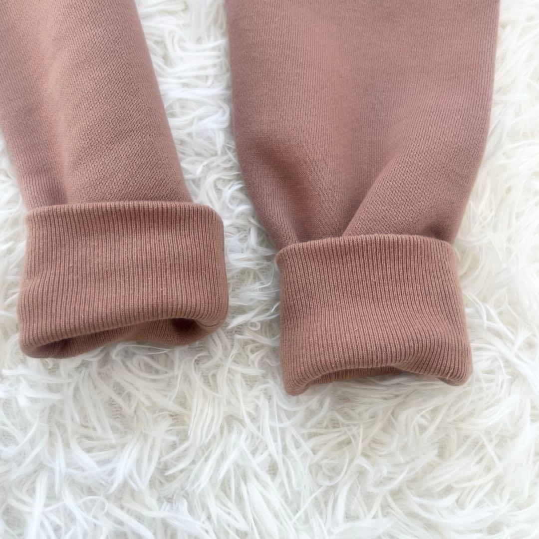 MUVEIL ネコ裏毛プルオーバー　長袖　36 トレーナー　アップリケ