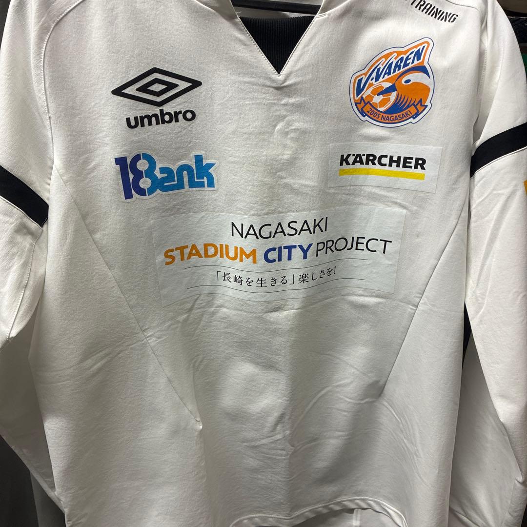 V・ファーレン長崎 ホワイト長袖ユニフォーム【未販売】