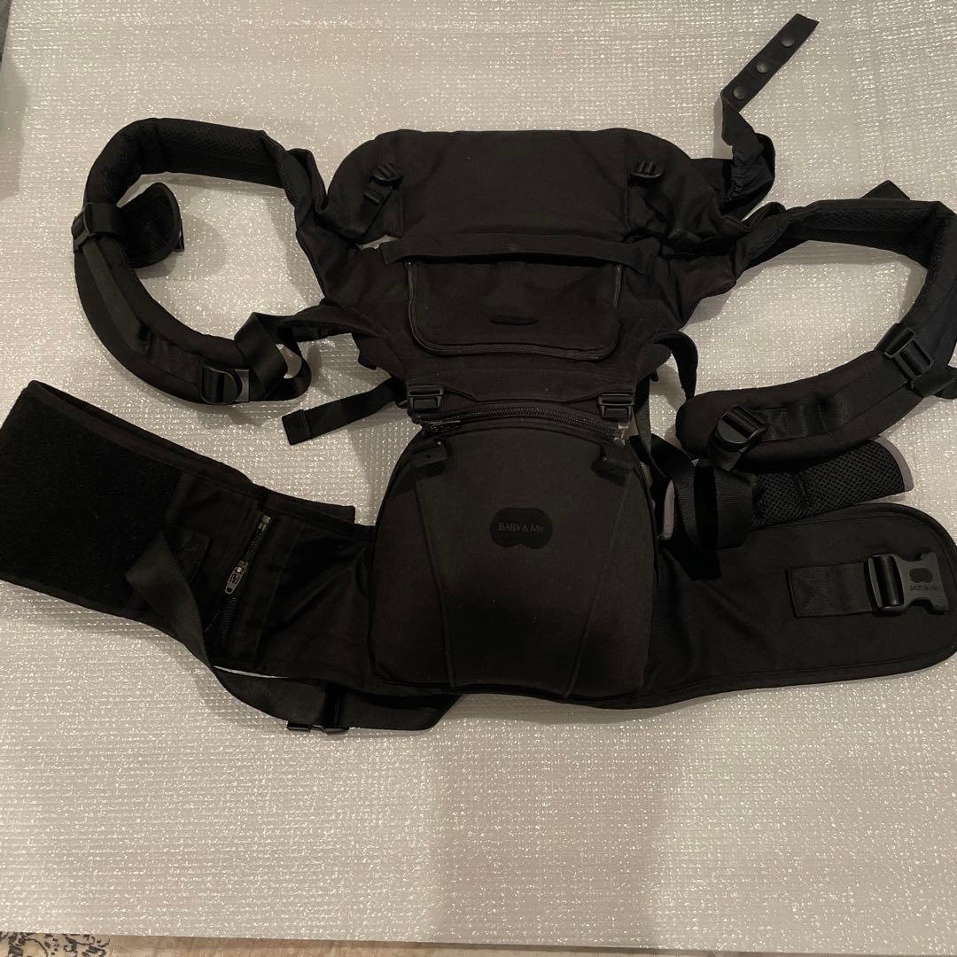 Baby & Me ブラック ヒップシート