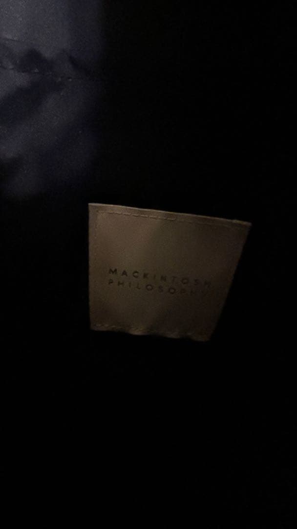 未使用品MACKINTOSH PHILOSOPHYブラック　ショルダー通勤バック