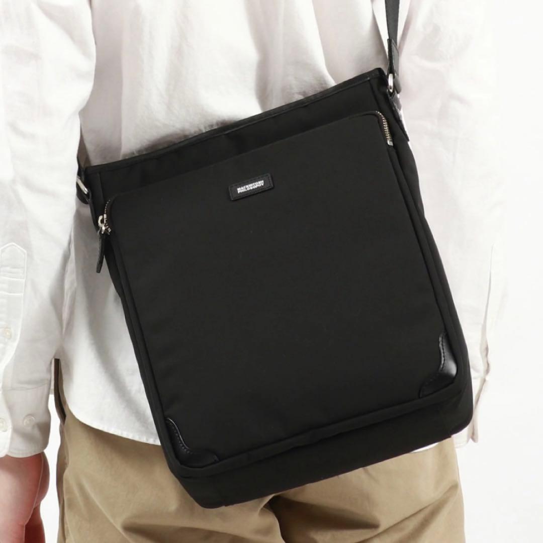 未使用品MACKINTOSH PHILOSOPHYブラック　ショルダー通勤バック
